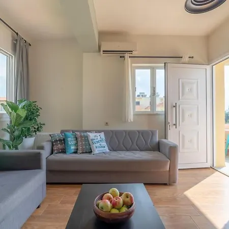 Agapi'S Seaside Apt In Heraklion Gazi Exterior photo